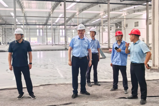 要闻 | 孙中国到特耐王项目和新材公司督导调研